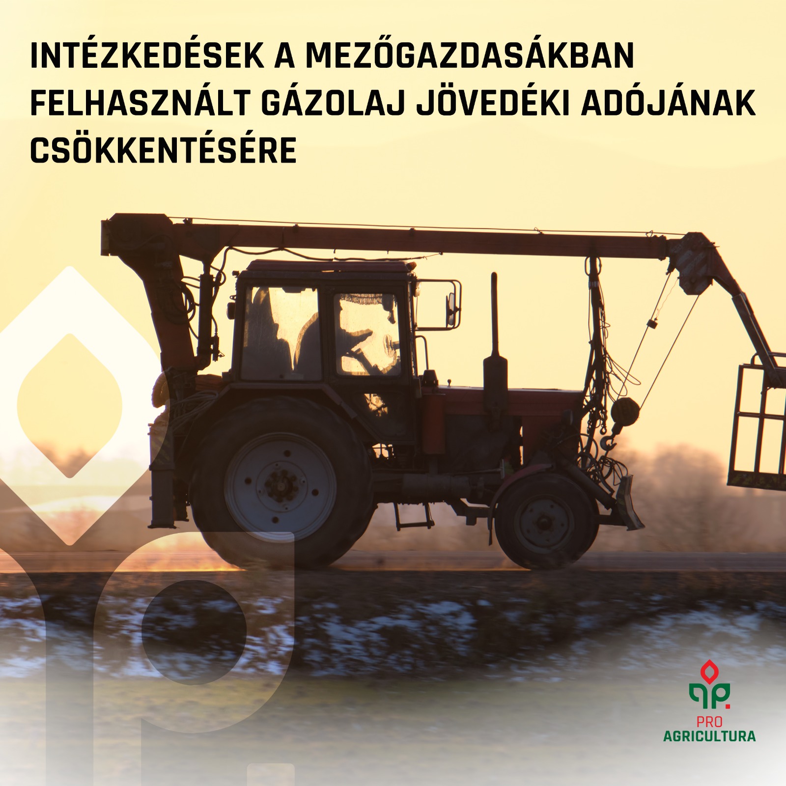 A mezőgazdaságban felhasznált gázolaj jövedéki adójának csökkentésére irányuló rendszer