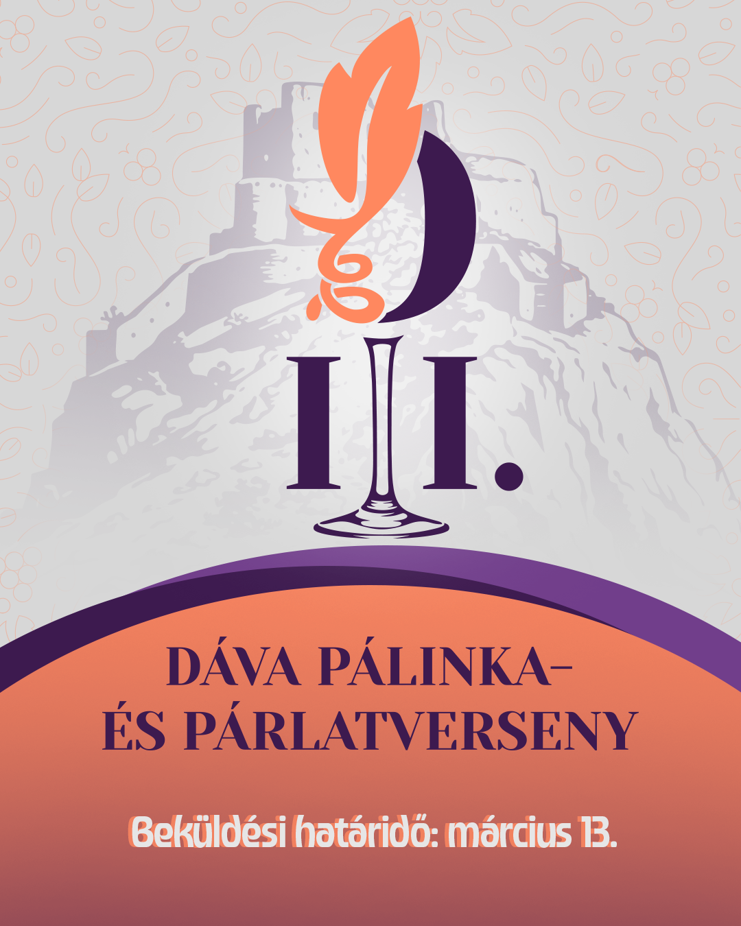 Harmadik alkalommal szervezzük meg a Dáva Pálinka és Párlatversenyt Déván